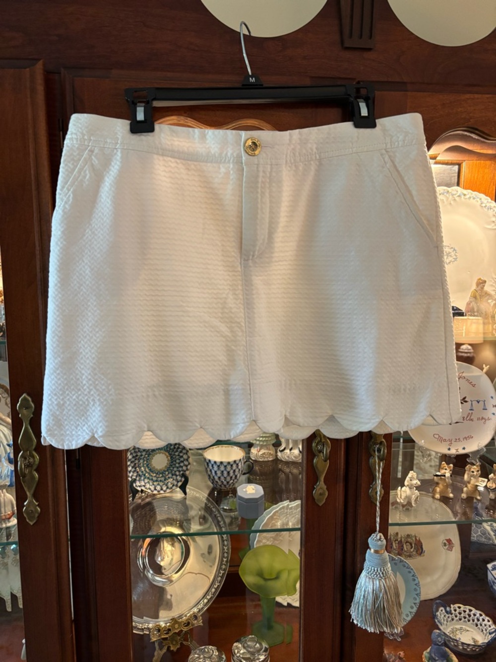Lilly Pulitzer White Collette Skort~10